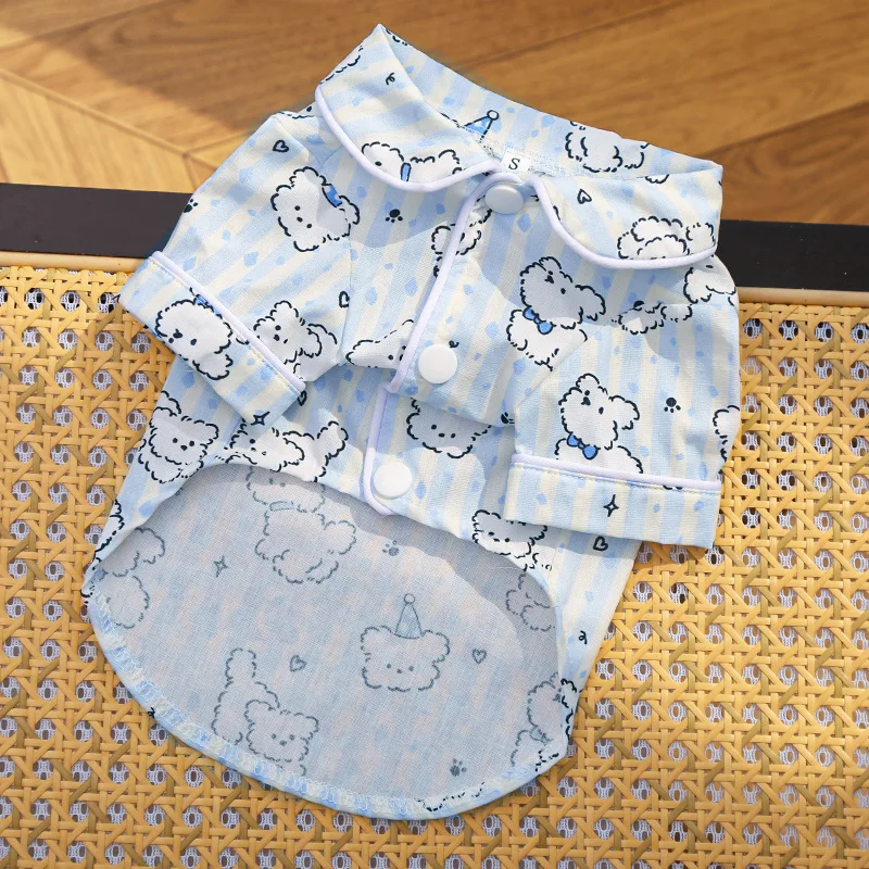 Spring Summer Clothes for Dogs Cats Thin Dog Cooling Vest Cute Small Dog Print Puppy T Shirt Dog Jumpsuit Chihuahua Pet Pajamas
Spring Summer Clothes for Dogs Cats Thin Dog Cooling Vest Cute Small Dog Print Puppy T Shirt Dog Jumpsuit Chihuahua Pet Pajamas