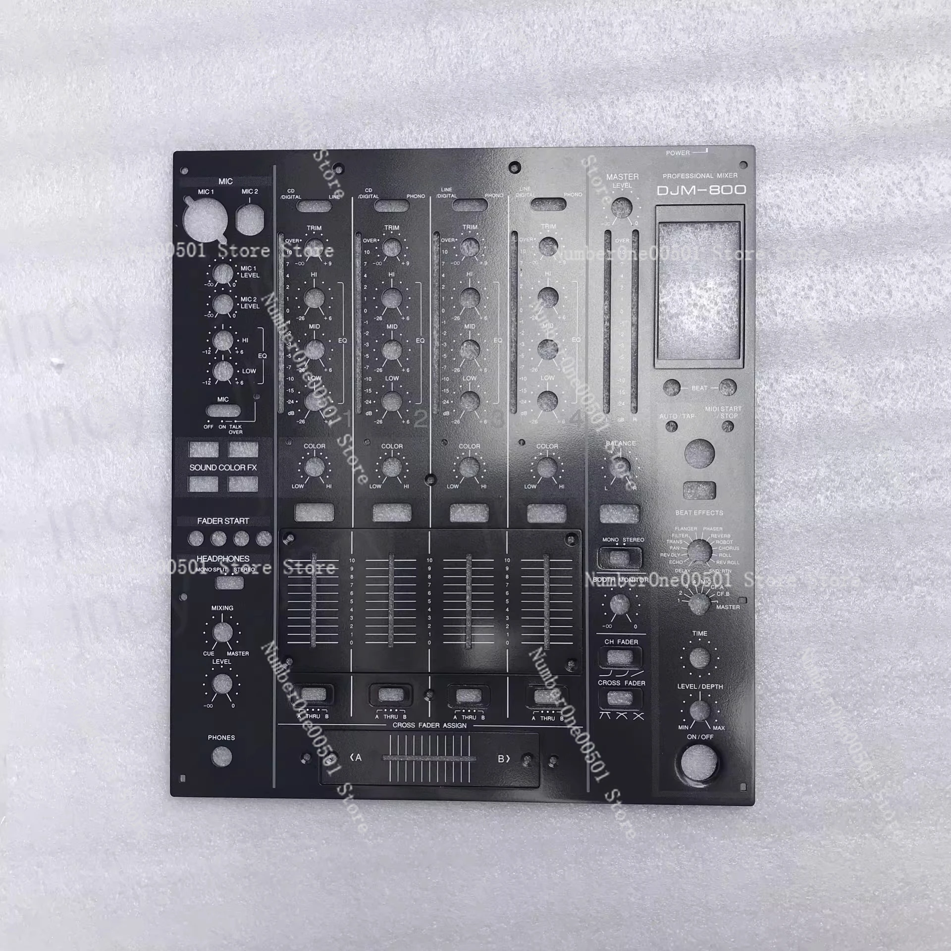 DJM-800 mixer panel, full set, complete set of iron plate, fader cross-cutting plate, medium plate
DJM-800 mixer panel, full set, complete set of iron plate, fader cross-cutting plate, medium plate