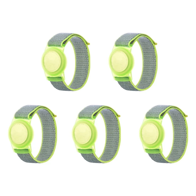 N11R- 5X Kid Wristband Compatible With Apple Airtag, Protective Case For Air Tag GPS Tracker Holder With Nylon Bracelet E
N11R- 5X Kid Wristband Compatible With Apple Airtag, Protective Case For Air Tag GPS Tracker Holder With Nylon Bracelet E
