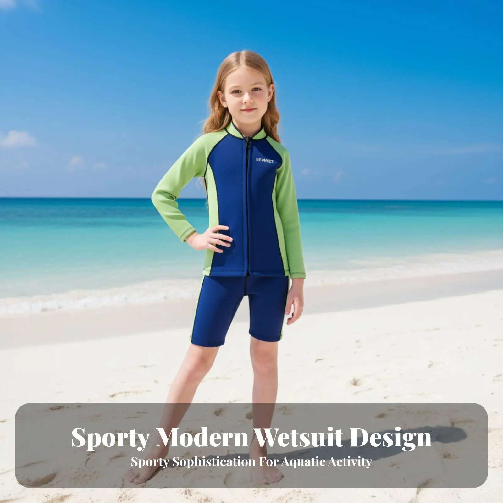 Child S Two-Piece Wetsuit Jellyfish Protection children's Split Wetsuit Long Sleeve Dive Suit for Children Stretchable Material
Child S Two-Piece Wetsuit Jellyfish Protection children's Split Wetsuit Long Sleeve Dive Suit for Children Stretchable Material