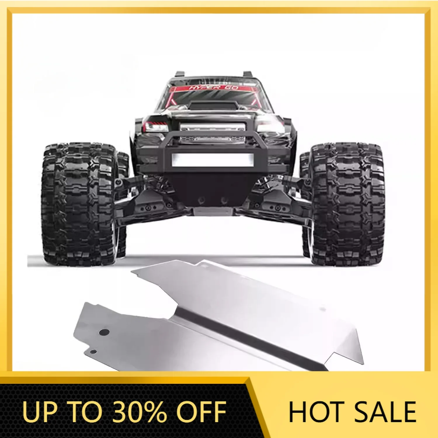 Stainless Steel Chassis Armor Protector for Hyper GO MJX 10208 1/10 RC Car Upgrade Parts Accessories
Stainless Steel Chassis Armor Protector for Hyper GO MJX 10208 1/10 RC Car Upgrade Parts Accessories