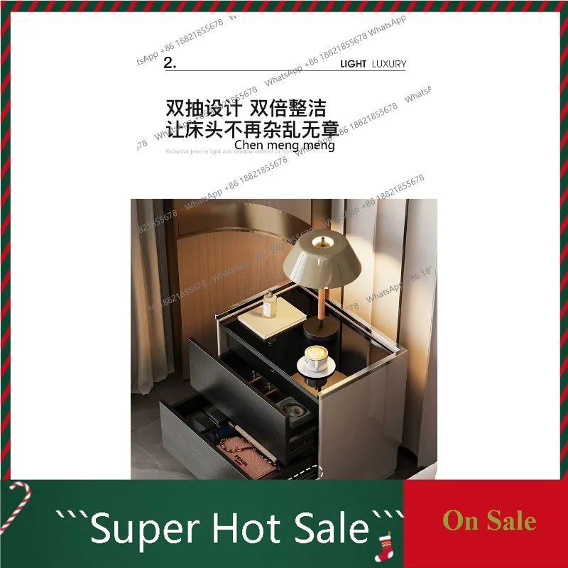 Итальянская прикроватная тумбочка A48. Бытовая спальня. Легкая роскошная элитная тумбочка для хранения вещей. Простая современная кровать.
Итальянская прикроватная тумбочка A48. Бытовая спальня. Легкая роскошная элитная тумбочка для хранения вещей. Простая современная кровать.
