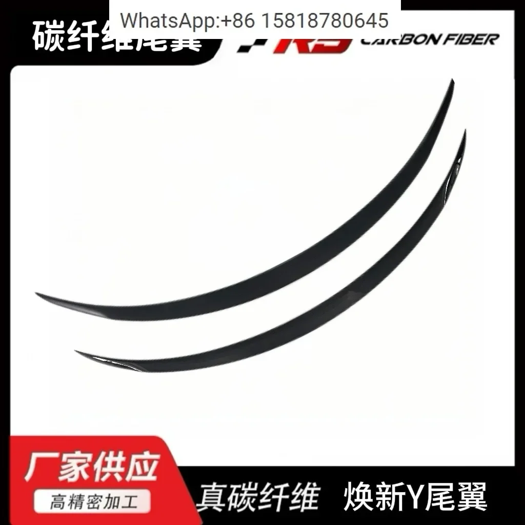 Suitable for the Te-sla updated Model Y/3 carbon fiber non perforated tail wing fixed wing car modification accessories
Suitable for the Te-sla updated Model Y/3 carbon fiber non perforated tail wing fixed wing car modification accessories