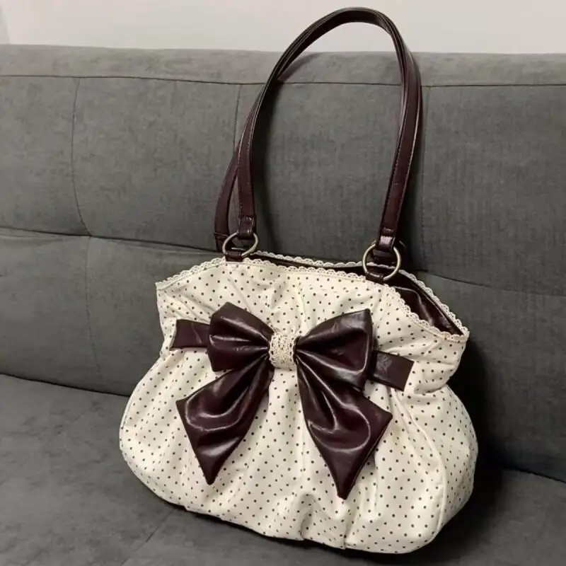 Women's Backpack Travel Bag Shoulder Tote Bag Lace Women Casual Commute New 2025 Elegant Chic Retro Spacious Design With Bow
Women's Backpack Travel Bag Shoulder Tote Bag Lace Women Casual Commute New 2025 Elegant Chic Retro Spacious Design With Bow