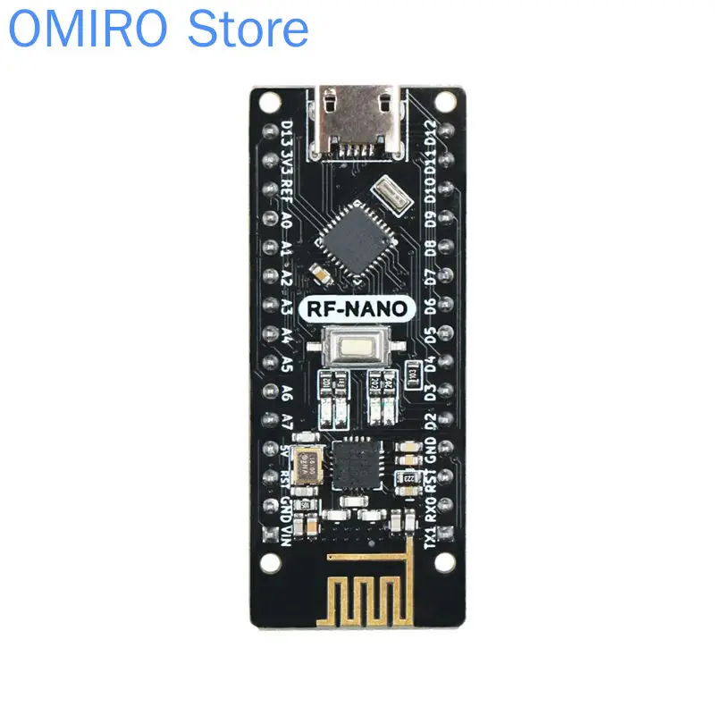 RF nano is compatible with krduino nano v3 0 integrated nRF24L01 wireless ch340 / cc2540 Bluetooth
RF nano is compatible with krduino nano v3 0 integrated nRF24L01 wireless ch340 / cc2540 Bluetooth