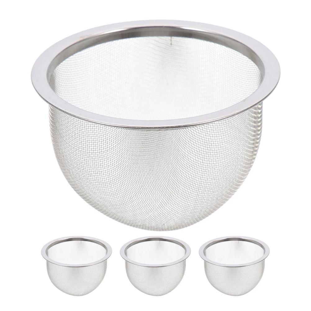 4pcs Infuser Teapot Tea Infuser Strainer 8 2CM Outer 7 2CM Inner 5CM Height Stainless Steel Mesh Filter Teapot Accessories
4pcs Infuser Teapot Tea Infuser Strainer 8 2CM Outer 7 2CM Inner 5CM Height Stainless Steel Mesh Filter Teapot Accessories