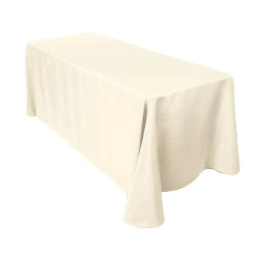 5-pcs 90" x 156" Inch Rectangular Polyester Cloth Fabric Linen Tablecloth - Wedding Reception Restaurant Banquet Party - Machin
5-pcs 90" x 156" Inch Rectangular Polyester Cloth Fabric Linen Tablecloth - Wedding Reception Restaurant Banquet Party - Machin