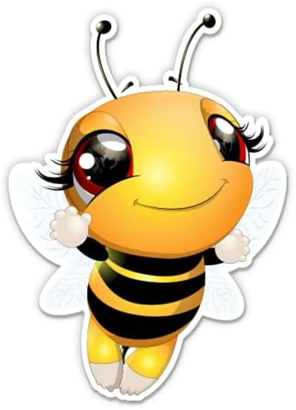 Fashion Decals Stickers Cartoon Honey Bee Vinyl Sticker Waterproof Reflective Sunscreen Decal Car Accessories Decoration
Fashion Decals Stickers Cartoon Honey Bee Vinyl Sticker Waterproof Reflective Sunscreen Decal Car Accessories Decoration