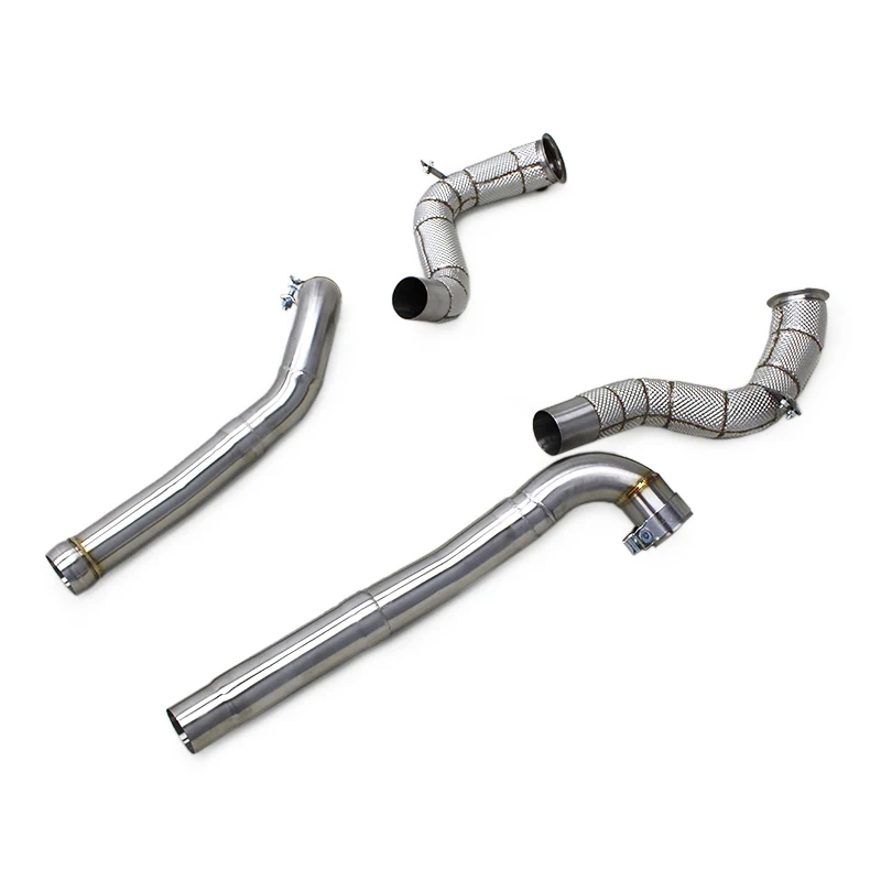 Custom SS304 Engine Header Downpipe For Mercedes-Benz AMG GTR C190 4.0T 2019-2024 Performance Free Flow Pipe Car Exhaust System
Custom SS304 Engine Header Downpipe For Mercedes-Benz AMG GTR C190 4.0T 2019-2024 Performance Free Flow Pipe Car Exhaust System