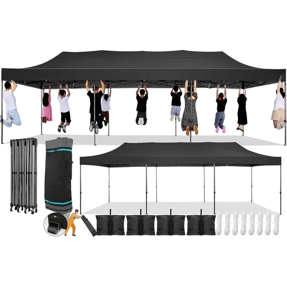 10x30 Pop Up Canopy Without Sidewall,Heavy Duty Canopy UPF 50+ All Season Wind Waterproof Commercial Outdoor Canopy
10x30 Pop Up Canopy Without Sidewall,Heavy Duty Canopy UPF 50+ All Season Wind Waterproof Commercial Outdoor Canopy