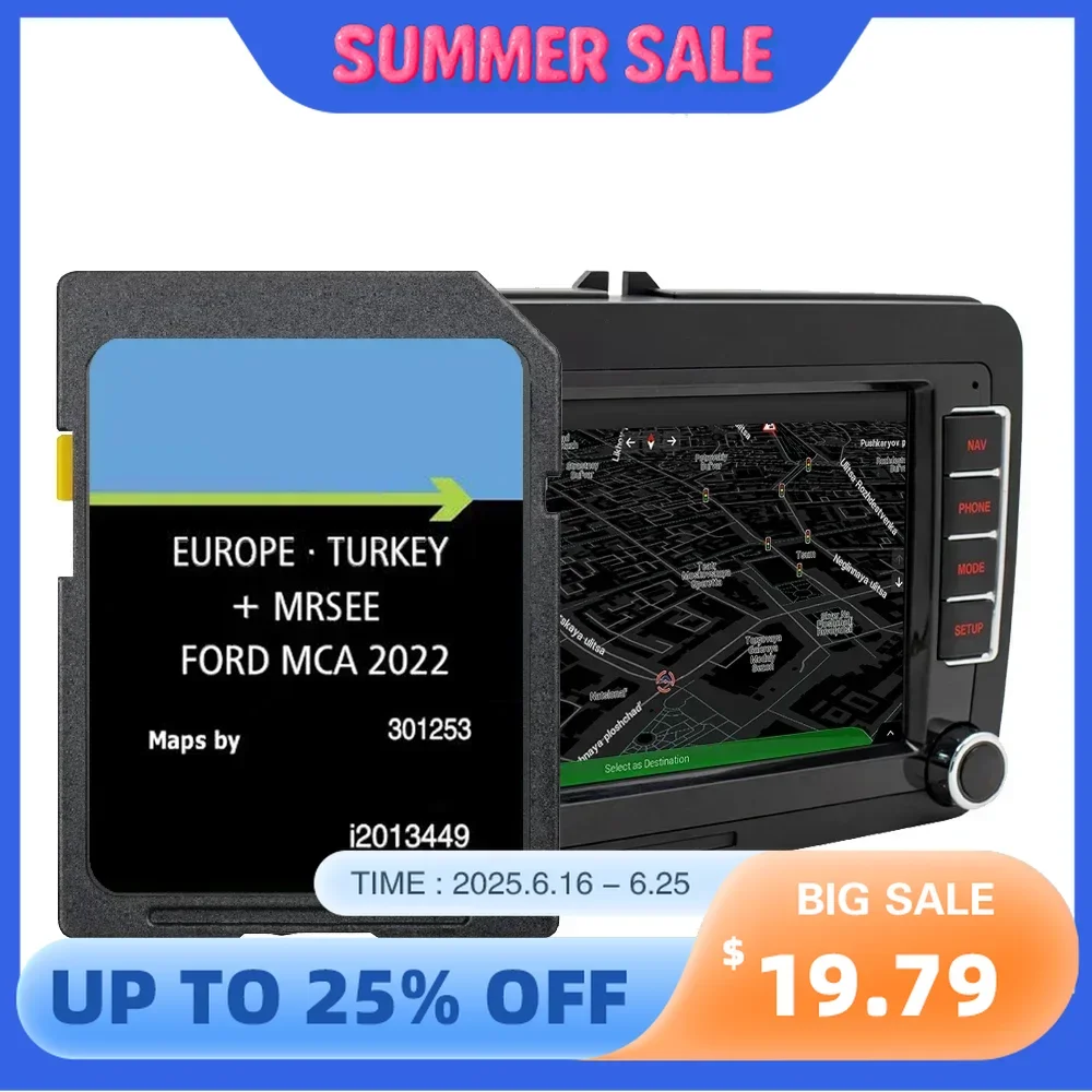 MCA 2022 for Ford S-Max from 2010 to 2015 Car Accessories Memory Card Navigation Map Version Europe
MCA 2022 for Ford S-Max from 2010 to 2015 Car Accessories Memory Card Navigation Map Version Europe