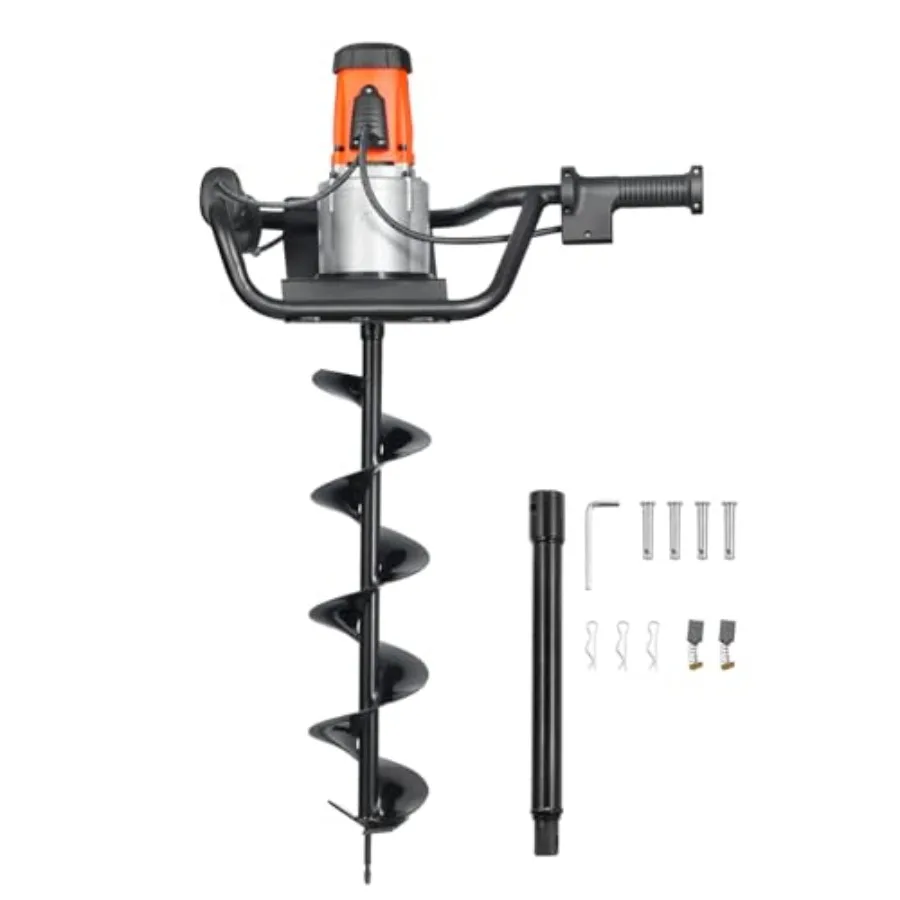 【Spot goods】VEVOR Electric Post Hole Digger 5.71 in Auger Bit with 1500W Powerful Motor 140 RPM Alloy Steel Earth Auger Drill B
【Spot goods】VEVOR Electric Post Hole Digger 5.71 in Auger Bit with 1500W Powerful Motor 140 RPM Alloy Steel Earth Auger Drill B