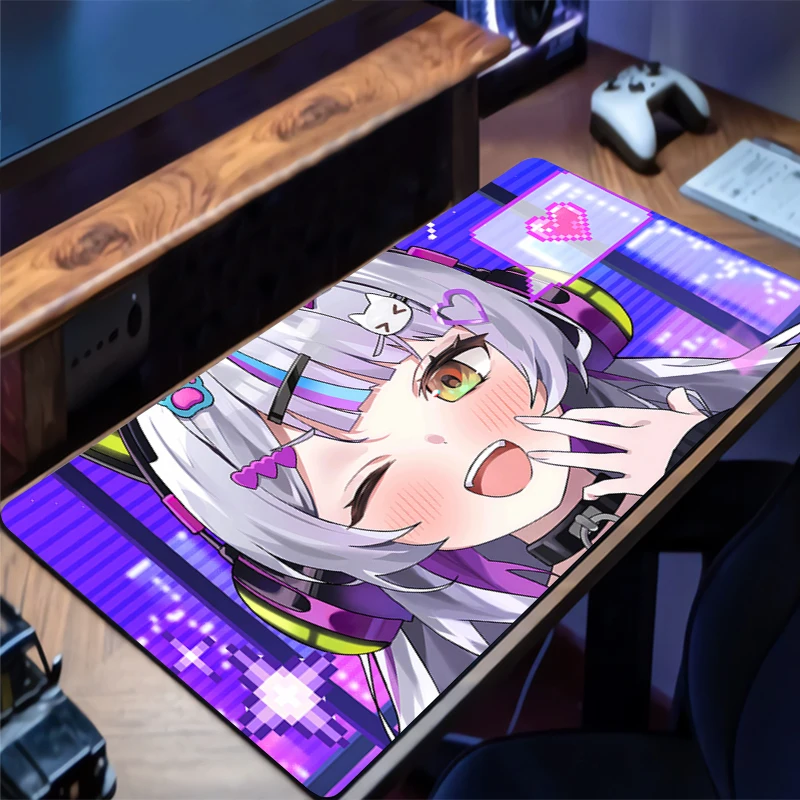 Mousepad Large Hololive Murasaki Shion Gaming Keyboard Gamer Mouse Pad on The Table Desk Mat coaster Anime PC carpet Mouse Mats
Mousepad Large Hololive Murasaki Shion Gaming Keyboard Gamer Mouse Pad on The Table Desk Mat coaster Anime PC carpet Mouse Mats
