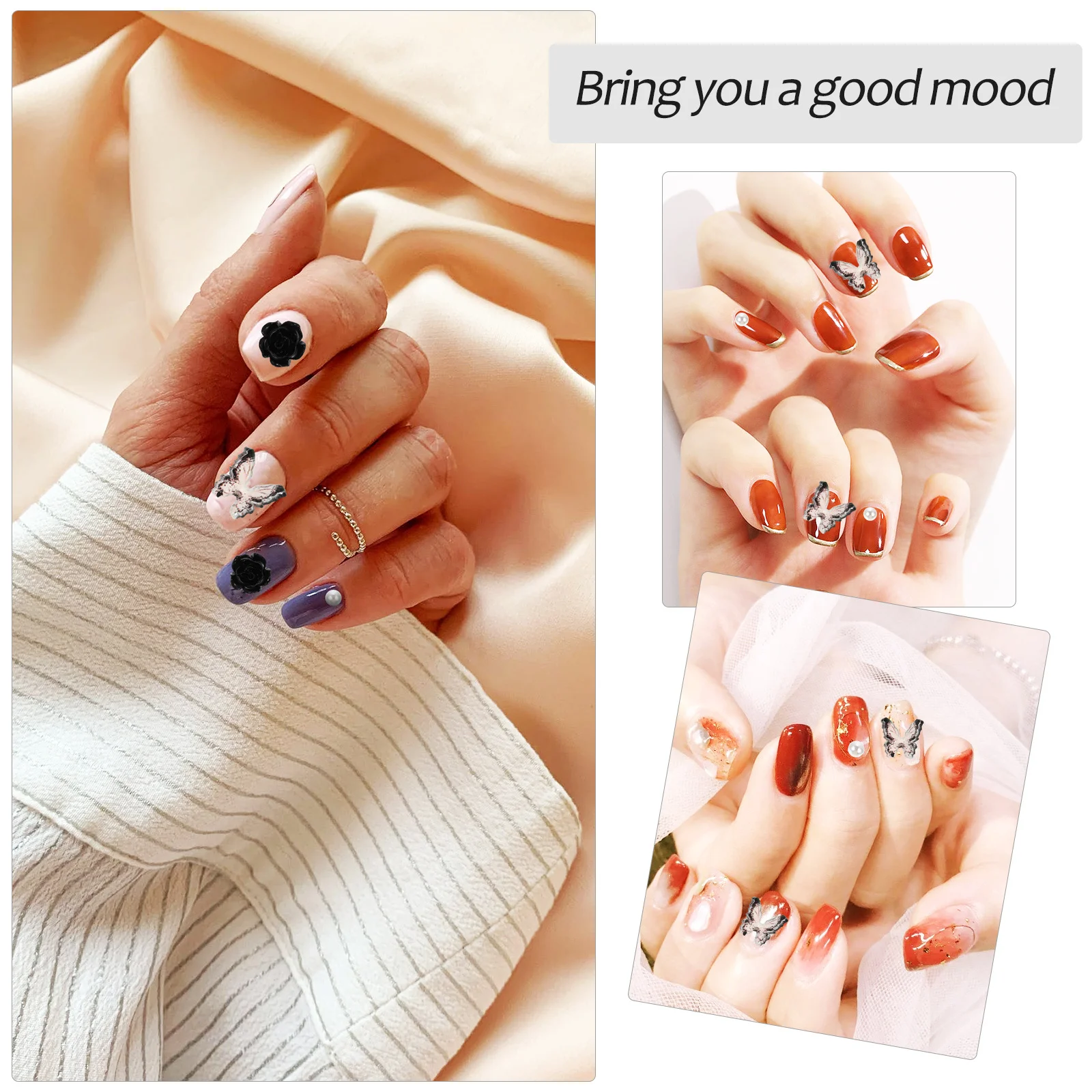 Nail Charms Black Camellia Rhinestones Premium Material Beautiful Color Party Dating Wedding Nail Art Salon DIY Enthusiasts
Nail Charms Black Camellia Rhinestones Premium Material Beautiful Color Party Dating Wedding Nail Art Salon DIY Enthusiasts