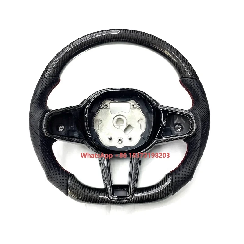 High Performance Dry Carbon Fiber Steering Wheel for Sport Sedans SUVs Custom Texture Anti Slip Grip Racing Style Quick Response
High Performance Dry Carbon Fiber Steering Wheel for Sport Sedans SUVs Custom Texture Anti Slip Grip Racing Style Quick Response