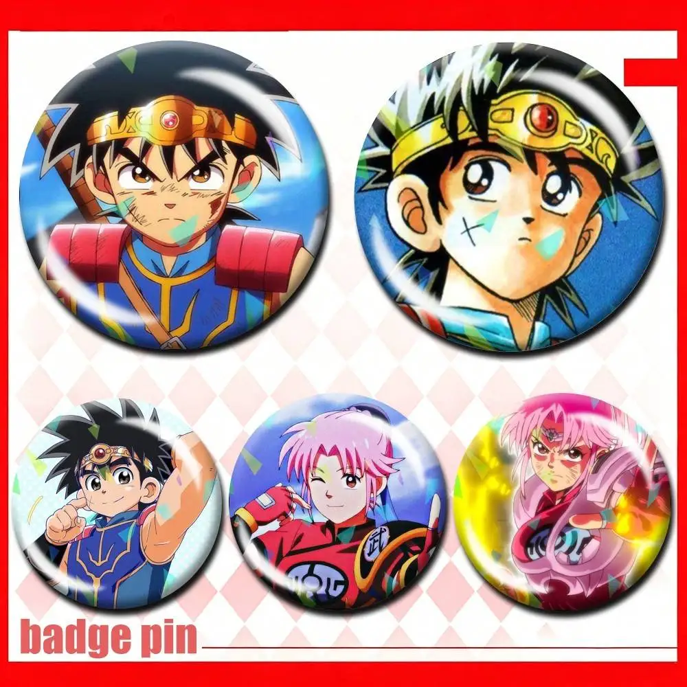 Classic Manga Dragon Quest 25 32 44 58 75mm Badges Personalized Round Brooches Pins Accessory Customizable
Classic Manga Dragon Quest 25 32 44 58 75mm Badges Personalized Round Brooches Pins Accessory Customizable