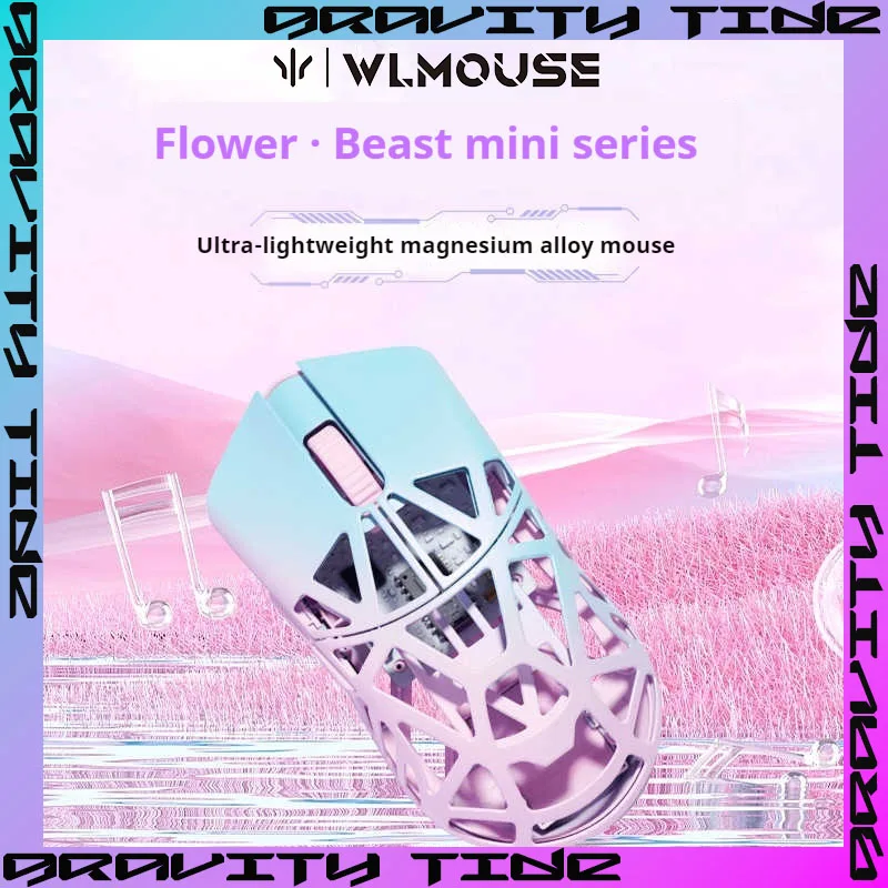 Мини-магниевая мышь Wlmouse Flower Beast Paw3395 8k Приемник Mlmouse Beast Мини-беспроводная мышь Проводная Bluetooth-спортивная игра
Мини-магниевая мышь Wlmouse Flower Beast Paw3395 8k Приемник Mlmouse Beast Мини-беспроводная мышь Проводная Bluetooth-спортивная игра