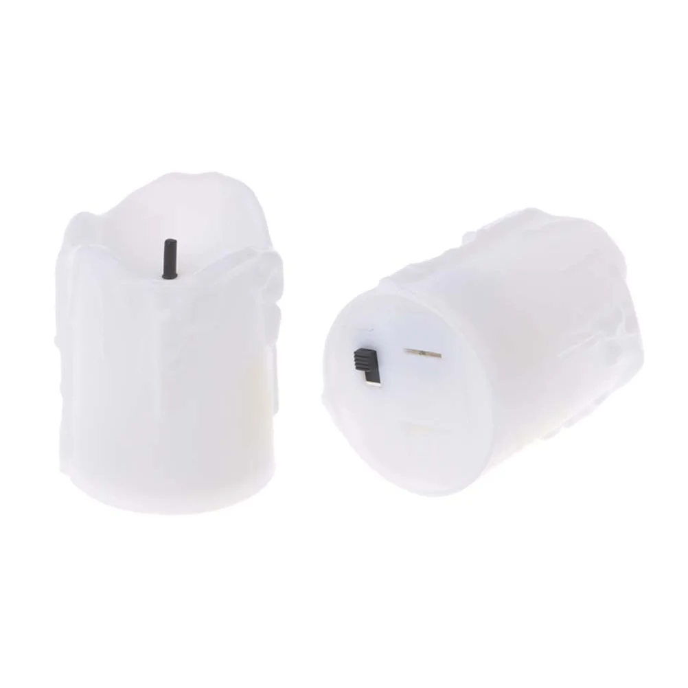 5 Pcs Flickering Operated Votive Candles White Electric Tealights Decorative
5 Pcs Flickering Operated Votive Candles White Electric Tealights Decorative