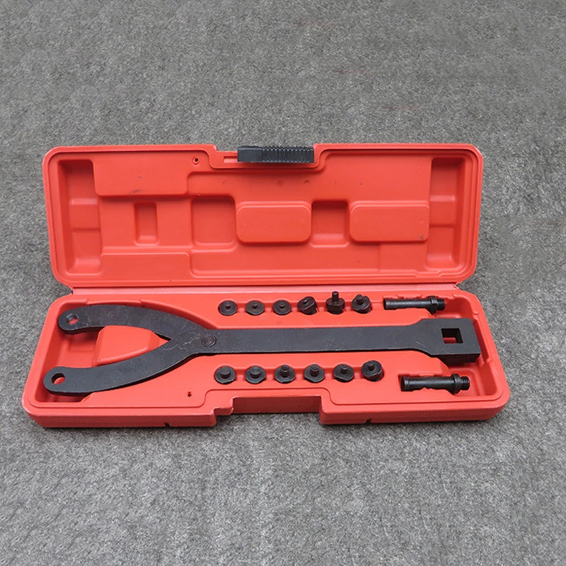 Набор инструментов для авторемонта: регулируемый ключ для распредвала и коленчатого вала
Набор инструментов для авторемонта: регулируемый ключ для распредвала и коленчатого вала