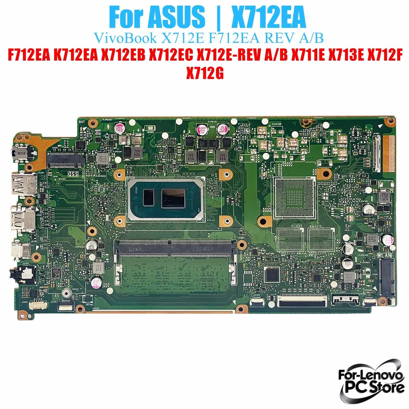X712EA For DELL VivoBook F712EA X713 X712F X712G X712E X712E-US Notebook Motherboard Laptop Mainboard
X712EA For DELL VivoBook F712EA X713 X712F X712G X712E X712E-US Notebook Motherboard Laptop Mainboard