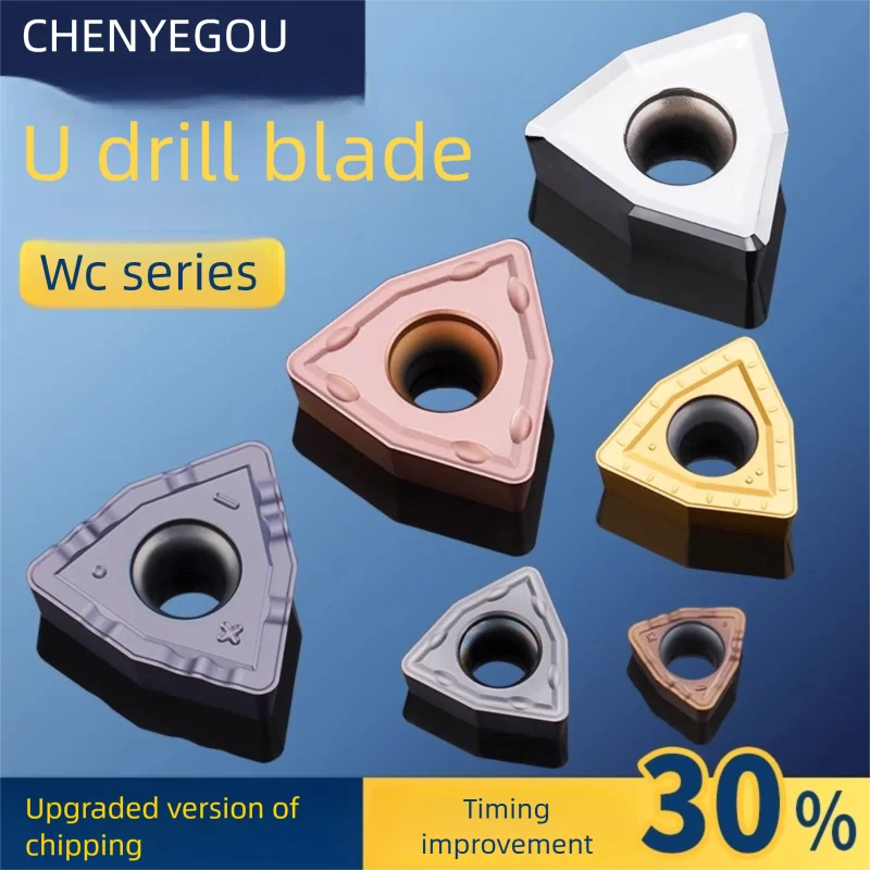 10PCS U-Drill Specific Inserts WC Aggressive Drill CNC Insert WCMX020104 WCMT030208 WCMT040208 WCMT050308 WCMT06T308 WCMT080412
10PCS U-Drill Specific Inserts WC Aggressive Drill CNC Insert WCMX020104 WCMT030208 WCMT040208 WCMT050308 WCMT06T308 WCMT080412