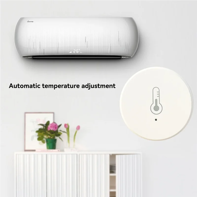 AS95-Tuya Zigbee Датчик температуры и влажности Голосовое управление Интеллектуальный домашний гигрометр Мониторинг в реальном времени
AS95-Tuya Zigbee Датчик температуры и влажности Голосовое управление Интеллектуальный домашний гигрометр Мониторинг в реальном времени