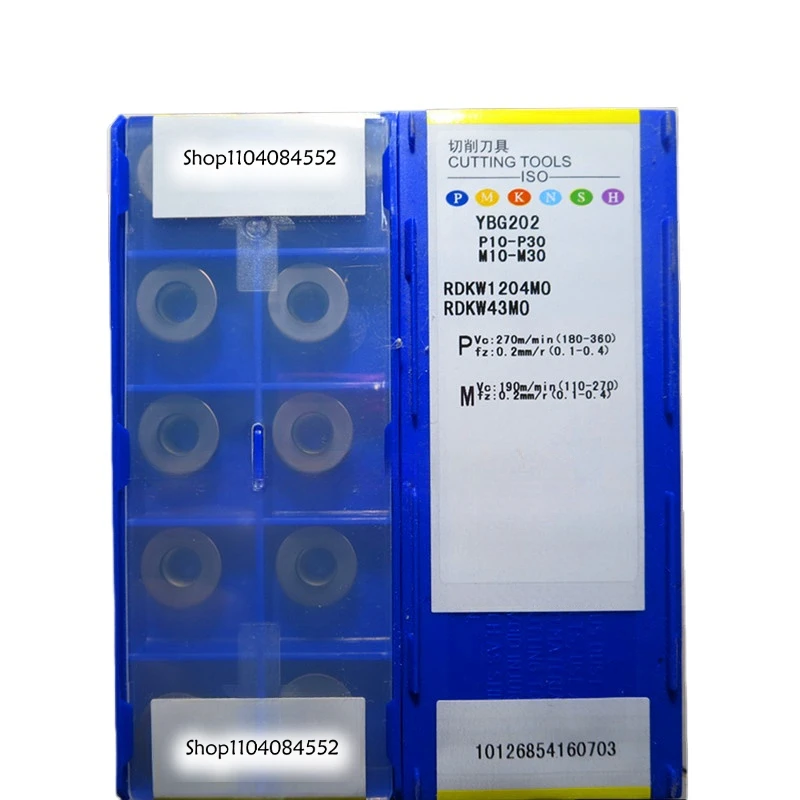 Original Zhuzhou CNC Carbide Inserts YBG202 YBG205 RDKW1204MO RDKW 1204MO Turning Tools Lathe Cutter
Original Zhuzhou CNC Carbide Inserts YBG202 YBG205 RDKW1204MO RDKW 1204MO Turning Tools Lathe Cutter