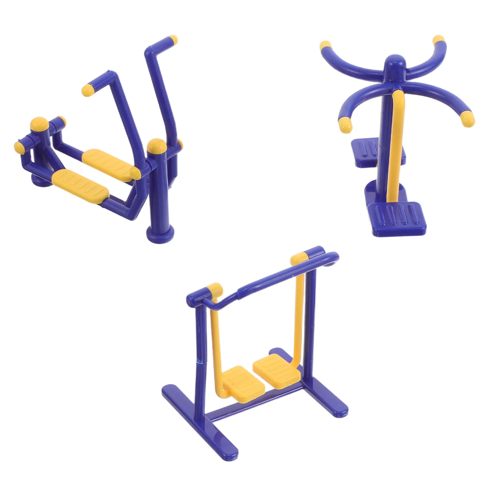 3Pcs Miniature Fitness Set Educational Value Handeye Coordination Fine Motor Skills Playground Dollhouse Gym Equipment
3Pcs Miniature Fitness Set Educational Value Handeye Coordination Fine Motor Skills Playground Dollhouse Gym Equipment