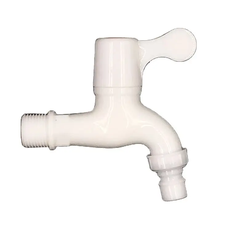 1/2 or 3/4 Inch PVC Bibcocks Wall-mounted White Fast on Tap Washing Machine Outdoor Garden Small Faucet Home Replacement
1/2 or 3/4 Inch PVC Bibcocks Wall-mounted White Fast on Tap Washing Machine Outdoor Garden Small Faucet Home Replacement