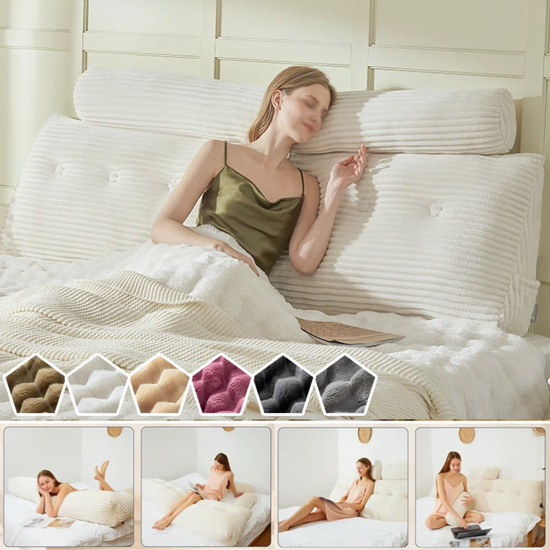 3PCS Dorm Bed Reading Headboard Pillow Soft Comfortable Cushion for College Students Single Bed Nordic Style Home Decor Textile
3PCS Dorm Bed Reading Headboard Pillow Soft Comfortable Cushion for College Students Single Bed Nordic Style Home Decor Textile