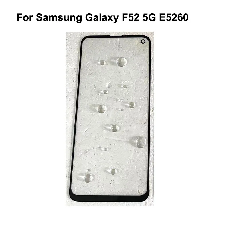For Samsung Galaxy F52 5G E5260 Front LCD Glass Lens touchscreen For Galaxy F 52 screen Panel Outer Screen Glass without flex
For Samsung Galaxy F52 5G E5260 Front LCD Glass Lens touchscreen For Galaxy F 52 screen Panel Outer Screen Glass without flex
