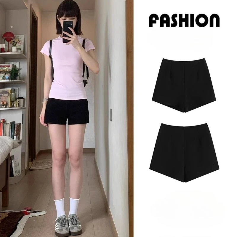 Hot Girl Fashion Black Sexy Tight Shorts Women Summer Streetwear High Waist Slim Fit Versatile Casual Short Pants Female Clothes
Hot Girl Fashion Black Sexy Tight Shorts Women Summer Streetwear High Waist Slim Fit Versatile Casual Short Pants Female Clothes