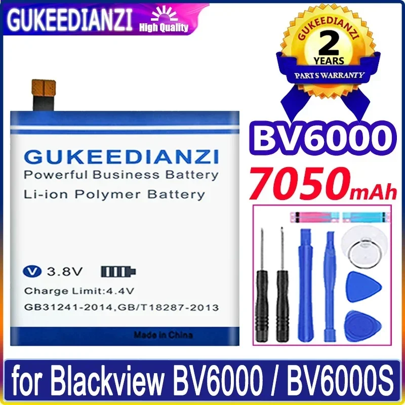 For Blackview BV6000 / BV6000S Mobile Phone Battery, 7050mAh High Capacity Battery
For Blackview BV6000 / BV6000S Mobile Phone Battery, 7050mAh High Capacity Battery