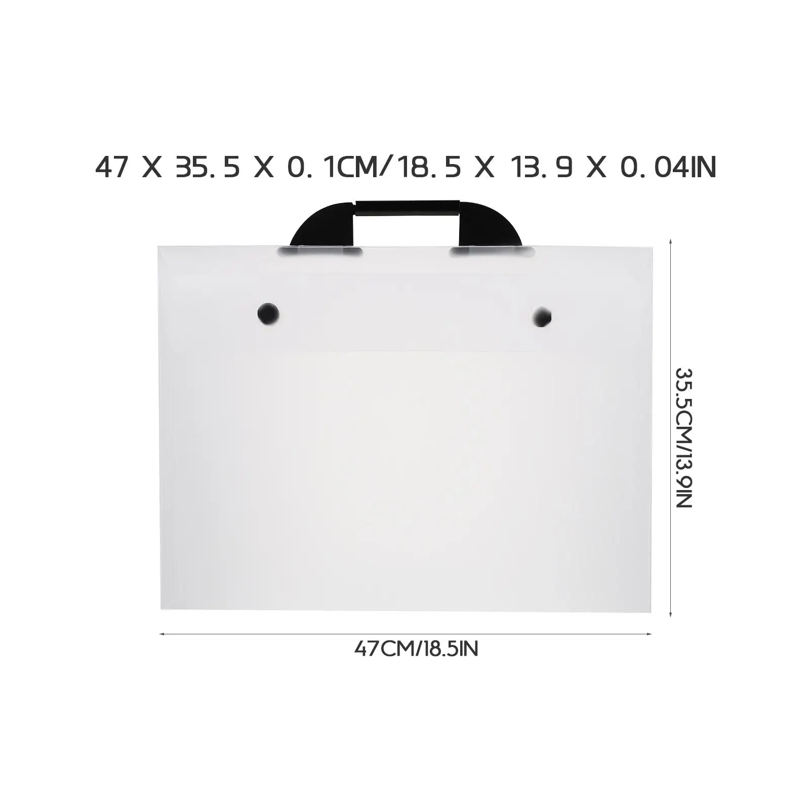 A3 Portfolio Tote Bag Large Poster Case Portable File Folder Documents Storage Painting Bag Practical Supplies
A3 Portfolio Tote Bag Large Poster Case Portable File Folder Documents Storage Painting Bag Practical Supplies