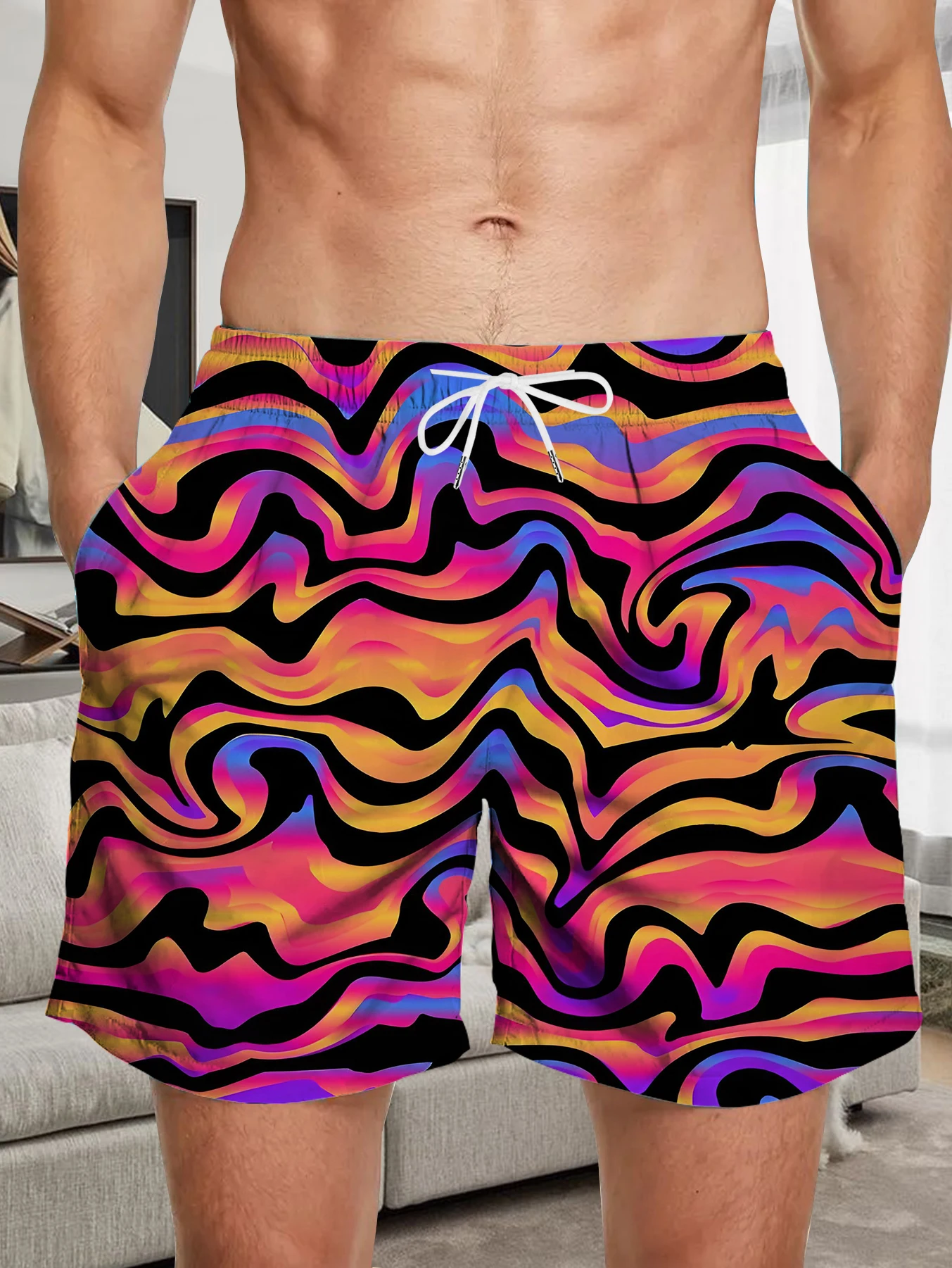 Vintage Pattern Digital Printed Shorts Male Full Print Polyester Quick Dry Trunks
Vintage Pattern Digital Printed Shorts Male Full Print Polyester Quick Dry Trunks