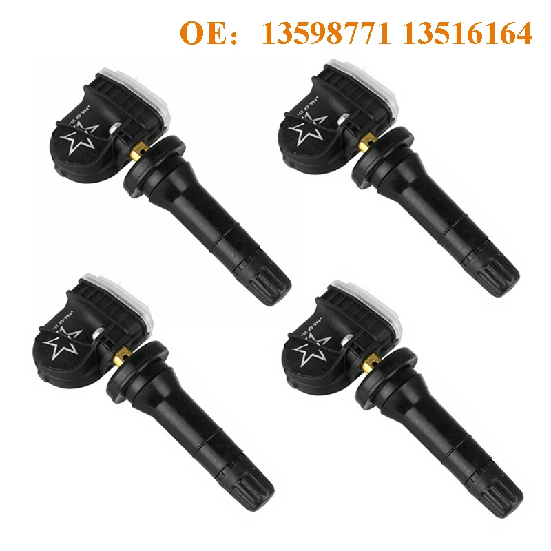 4PCS 13598771 13516164 TPMS Tire Pressure Sensor For Buick Cadillac Chevrolet Equinox Cruze Malibu Silverado GMC Sierra Yukon
4PCS 13598771 13516164 TPMS Tire Pressure Sensor For Buick Cadillac Chevrolet Equinox Cruze Malibu Silverado GMC Sierra Yukon