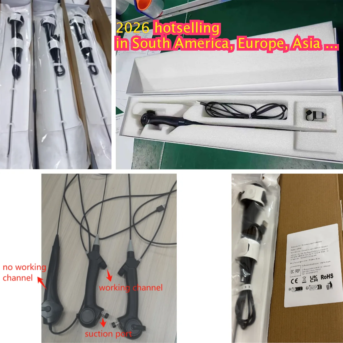 BESDATA2.8/3.5mm USB ENT Portable Flexible Endoscope Camera hotselling in Brazil 2026, waterproof tube for reuse about 30 times
BESDATA2.8/3.5mm USB ENT Portable Flexible Endoscope Camera hotselling in Brazil 2026, waterproof tube for reuse about 30 times
