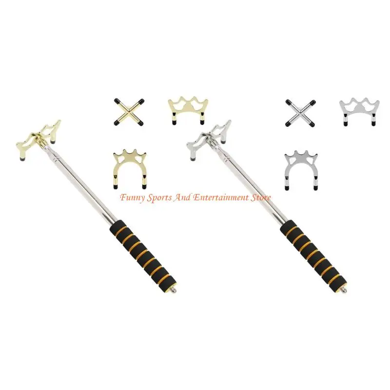 C4DE Removable Head Pool Retractable Adjustable Height Accuracy Cue Tool
C4DE Removable Head Pool Retractable Adjustable Height Accuracy Cue Tool