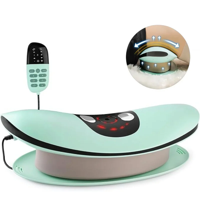 Electric Lumbar Traction Massager with Heat Intensity Adjustable Vibration Inflatable Remote Control Spine Support Back Massage
Electric Lumbar Traction Massager with Heat Intensity Adjustable Vibration Inflatable Remote Control Spine Support Back Massage
