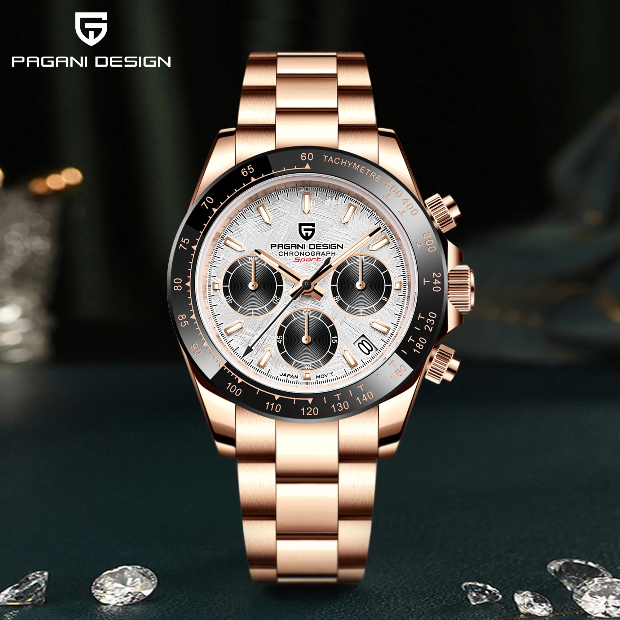 2025 New PAGANI DESIGN Mens Watch Sports Quartz Watches Sapphire Stainless Steel Man Clock Waterproof Top Chronograph Wristwatch
2025 New PAGANI DESIGN Mens Watch Sports Quartz Watches Sapphire Stainless Steel Man Clock Waterproof Top Chronograph Wristwatch