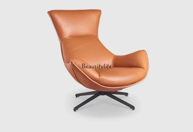 13Italian rotating sofa chair, living room household first-layer cowhide single leisure chair
13Italian rotating sofa chair, living room household first-layer cowhide single leisure chair