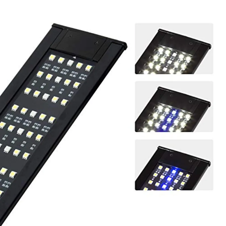 Reptile Aquarium Terrarium LED Light Ultra-thin Day and Night Light for Reptiles Aquarium Light 3-Color Modes LED Light Hood 15
Reptile Aquarium Terrarium LED Light Ultra-thin Day and Night Light for Reptiles Aquarium Light 3-Color Modes LED Light Hood 15