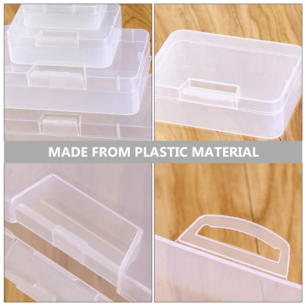 10Pcs Plastic Storage Organizer Clear Snap-in Mini Plastic Boxes Multi-Function Transparent Small Storage Case for Crafts Beads
10Pcs Plastic Storage Organizer Clear Snap-in Mini Plastic Boxes Multi-Function Transparent Small Storage Case for Crafts Beads