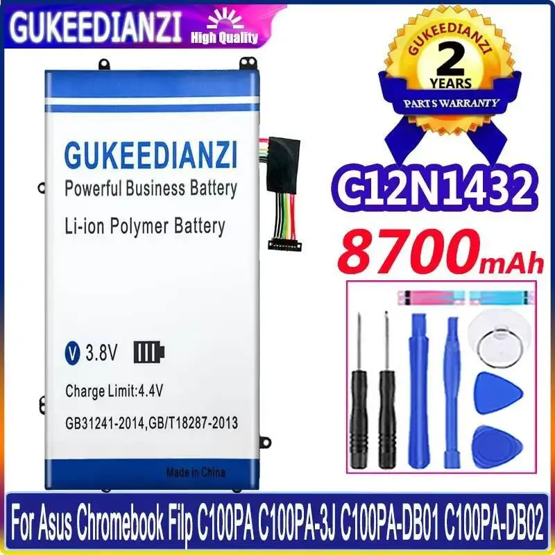 Laptop Battery Durable For Asus Chromebook Filp C100PA C100PA-3J C100PA-DB01 C100PA-DB02 8700Mah C12N1432
Laptop Battery Durable For Asus Chromebook Filp C100PA C100PA-3J C100PA-DB01 C100PA-DB02 8700Mah C12N1432