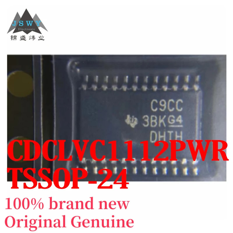 (10/50pcs) CDCLVC1112PWR CDCLVC1112 Silkscreen C9CC TSSOP24 Clock Buffer In Stock Brand New Large Inventory Free Shipping 
(10/50pcs) CDCLVC1112PWR CDCLVC1112 Silkscreen C9CC TSSOP24 Clock Buffer In Stock Brand New Large Inventory Free Shipping