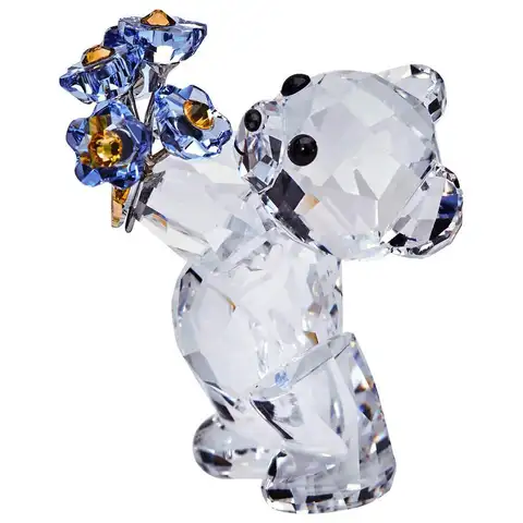 Swarovski | Kris Bear Forget-me-not Decoration Figurine 5427993