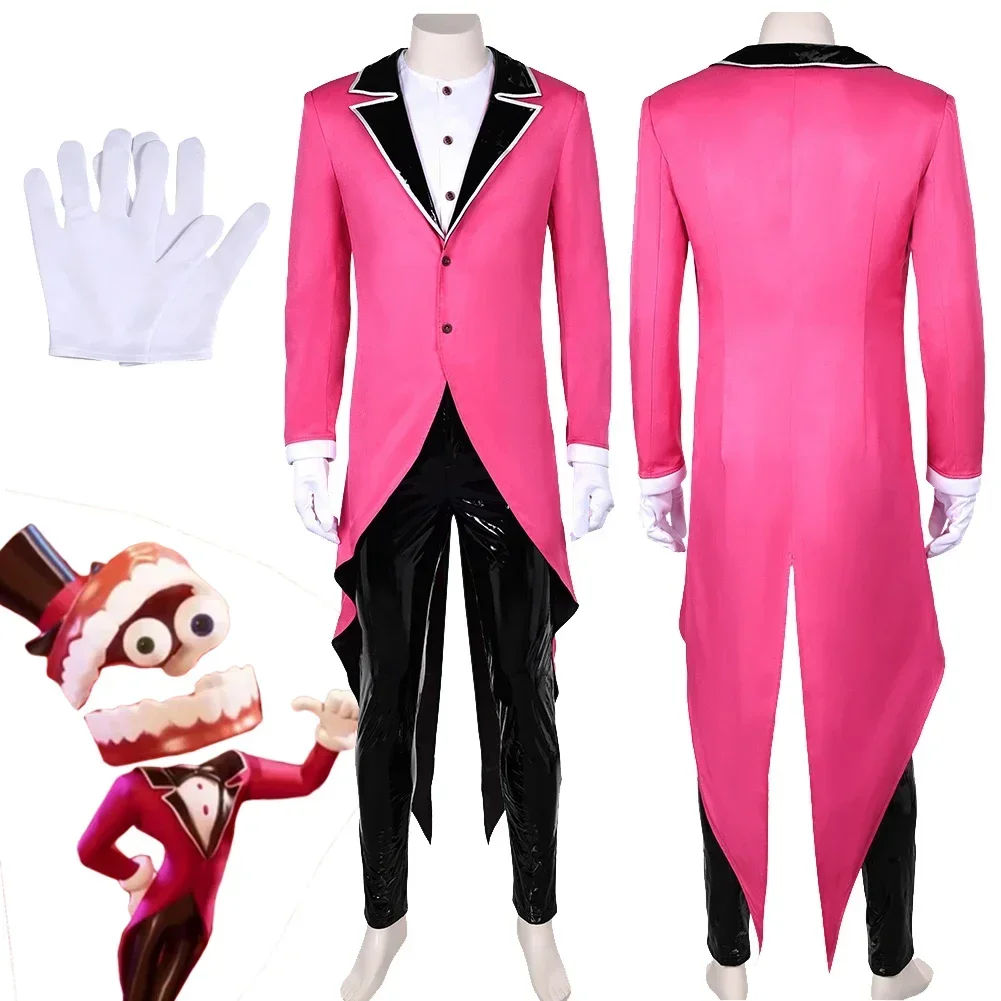 Caine Cosplay Fantasy Cartoon TV Amazing Cosplay Digital Circus Costume Disguise Adult Men Roleplay Fantasia Outfits Halloween
Caine Cosplay Fantasy Cartoon TV Amazing Cosplay Digital Circus Costume Disguise Adult Men Roleplay Fantasia Outfits Halloween
