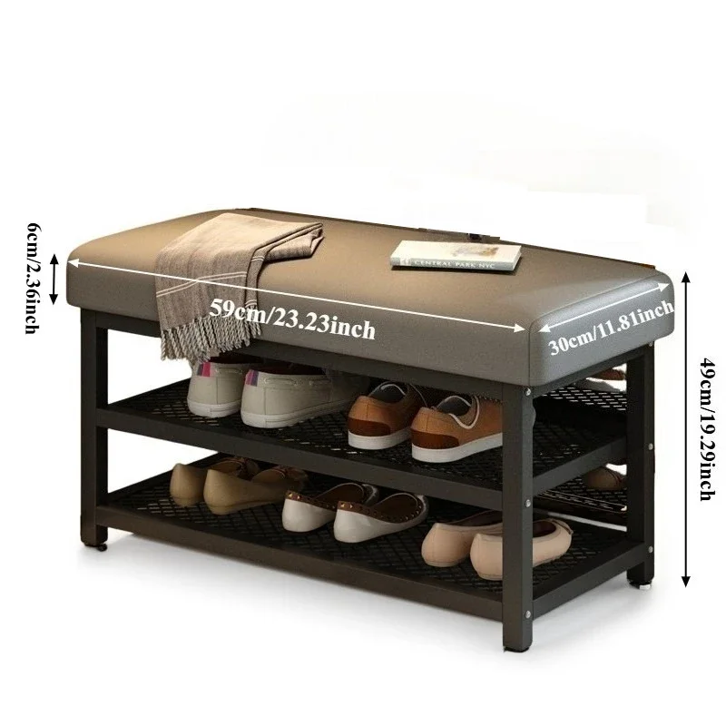 Shoe Changing Bench Stool – Soft Cushion Seat, Multi-Layer Storage & Space-Saving Design
Shoe Changing Bench Stool – Soft Cushion Seat, Multi-Layer Storage & Space-Saving Design