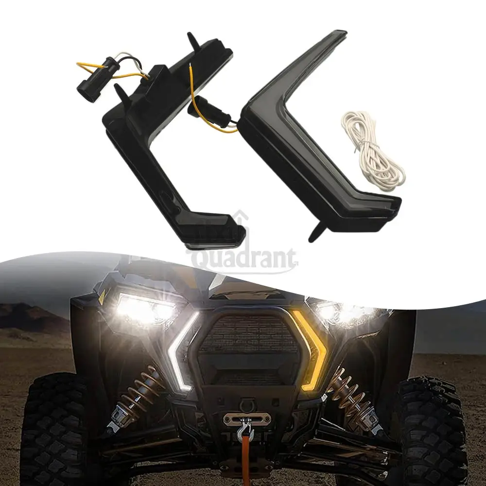 1Pair LED Front Fang Accent Light Turn Signal Lamps for Polaris RZR S XP Trail Turbo 4 1000 2019-2025
1Pair LED Front Fang Accent Light Turn Signal Lamps for Polaris RZR S XP Trail Turbo 4 1000 2019-2025