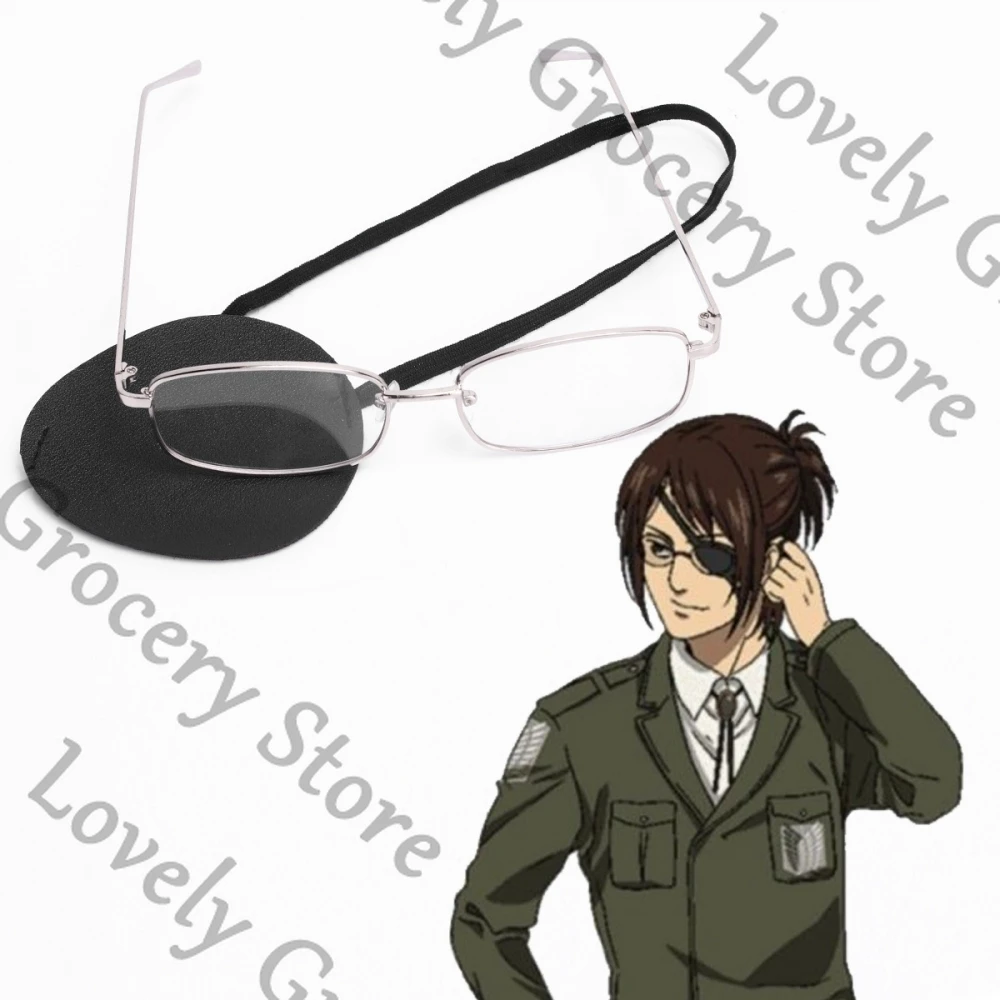 Anime Shingeki No Kyojin Hange Zoe Attack on Titan Cosplay Metal Frame Glasses Prop Blinder Accessory Stage Properties Fans Gift
Anime Shingeki No Kyojin Hange Zoe Attack on Titan Cosplay Metal Frame Glasses Prop Blinder Accessory Stage Properties Fans Gift